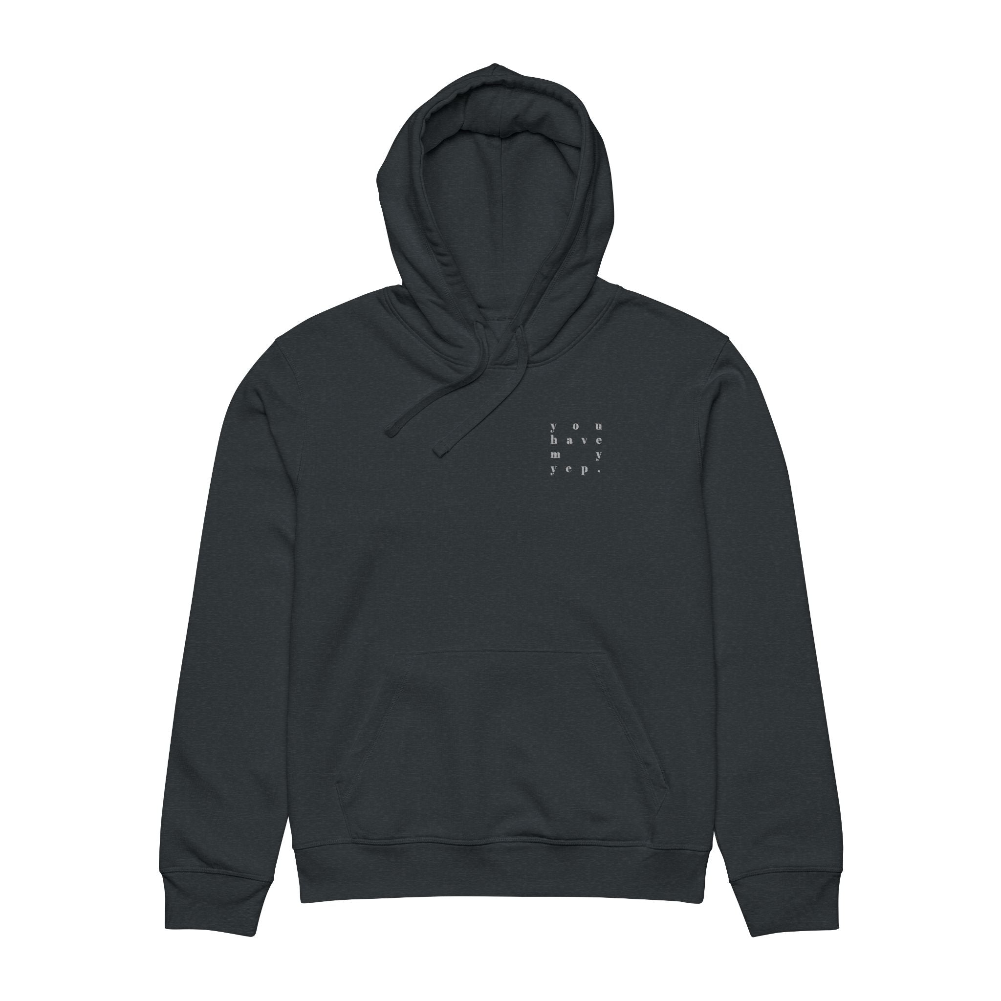 Dark Heather Grey Front